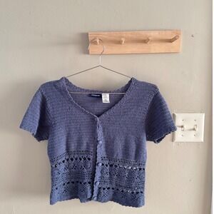 Vintage Jordache knitted top - small